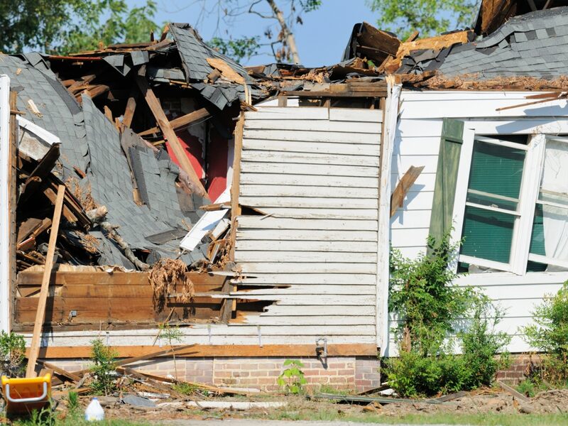 Storm Damage Restoration crew working in Chicago, IL - Independent Restoration Services